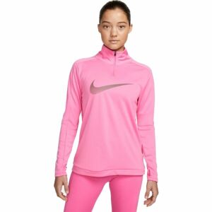 Nike NK DF SWOOSH HBR HZ Női pulóver, rózsaszín, méret