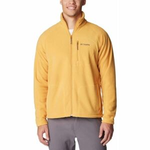 Columbia FAST TREK II FULL ZIP FLEECE Férfi pulóver, sárga, méret