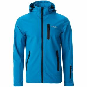 Hi-Tec NIKOS II Férfi softshell kabát, kék, méret