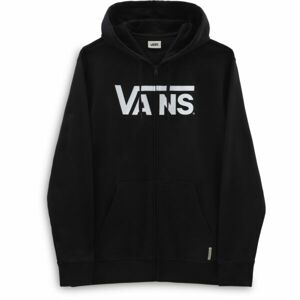 Vans CLASSIC ZIP-B Férfi pulóver, fekete, méret