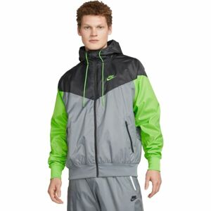 Nike HERITAGE ESSENTIALS WINDRUNNER Férfi kabát, szürke, méret