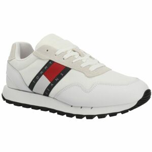 Tommy Hilfiger RETRO LEATHER TJM RUNNER Férfi szabadidőcipő, fehér, méret