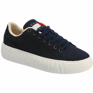 Tommy Hilfiger TOMMY JEANS CANVAS OUTSOLE Rövid szárú férfi teniszcipő, sötétkék, méret