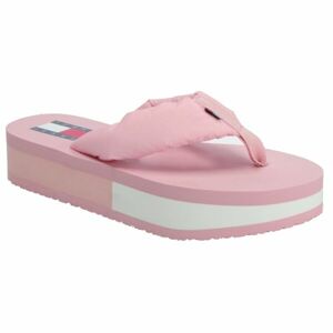Tommy Hilfiger WEBBING MID BEACH SNDL NW STRP Női flip-flop papucs, rózsaszín, méret