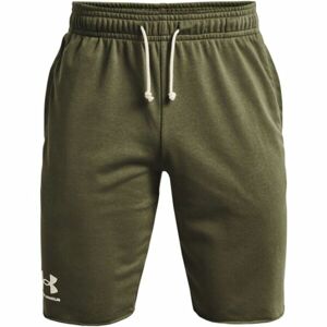 Under Armour RIVAL TERRY SHORT Férfi rövidnadrág, khaki, méret