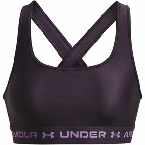 Under Armour CROSSBACK MID BRA Női melltartó, lila, méret