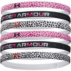 Under Armour GIRLS GRAPHIC HP (6PK) Lány elasztikus fejpánt, mix, méret