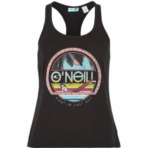 O'Neill CONNECTIVE GRAPHIC TANK TOP Női top, fekete, méret