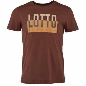 Lotto TEE ORIGINS III Férfi póló, barna, méret