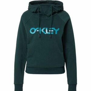 Oakley 2.0 FLEECE HOODY W Női pulóver, sötétzöld, méret