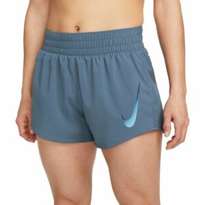 Nike SWOOSH SHORT VENEER VERS Női rövidnadrág, kék, méret