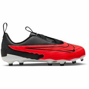 Nike JR PHANTOM GX ACADEMY FG/MG Gyerek futballcipő, piros, méret 35.5