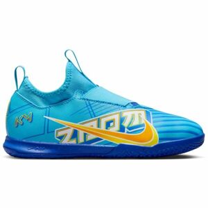 Nike JR MERCURIAL ZOOM VAPOR 15 CLUB KM IC Gyerek teremcipő, kék, méret 35.5