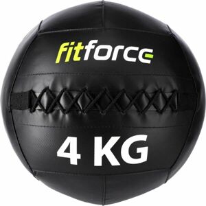 Fitforce WALL BALL 4 KG Medicinbal, fekete, méret