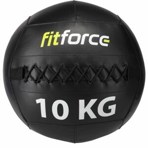 Fitforce WALL BALL 10 KG Medicinbal, fekete, méret