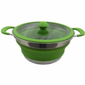 Vango CUISINE 1.5L NON-STICK CASSEROLE Összecsukható fazék, zöld, méret