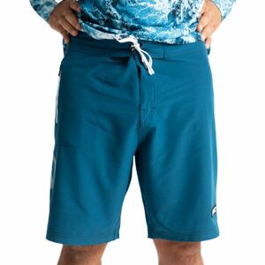 ADVENTER & FISHING UV SHORTS PETROL Férfi rövidnadrág horgászathoz, sötétkék, méret