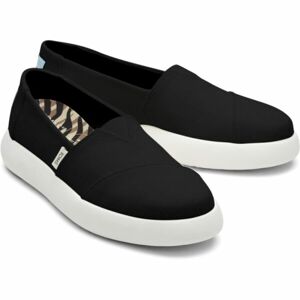 TOMS HERITAGE CANVAS WM ALPAMA SNEAK Női slip-on cipő, fekete, méret