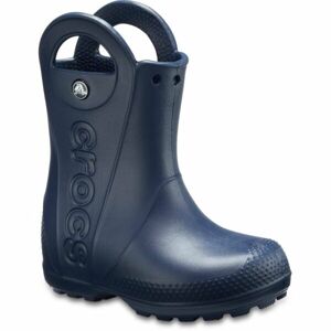 Crocs HANDLE IT RAIN BOOT KIDS Gyerek gumicsizma, sötétkék, méret 27/28