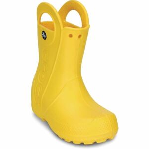 Crocs HANDLE IT RAIN BOOT KIDS Gyerek gumicsizma, sárga, méret 28/29