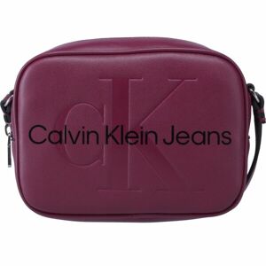 Calvin Klein SCULPTED CAMERA BAG18 Uniszex oldaltáska, bordó, méret