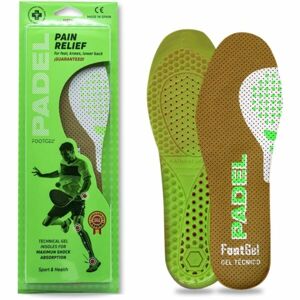 FOOTGEL PADEL TENIS Gélbetét, barna, méret