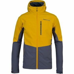 Hannah SHELTON LITE Férfi membrános softshell kabát, sárga, méret