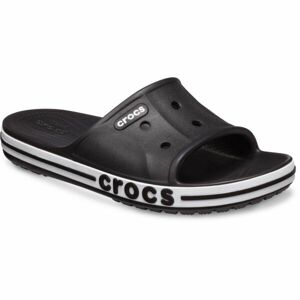 Crocs BAYABAND SLIDE Uniszex papucs, fekete, méret 38/39