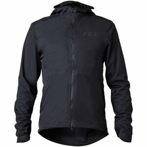 Fox FLEXAIR WATER JACKET Férfi kerékpáros kabát, fekete, méret