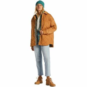 Billabong TRANSPORT SHACKET Steppelt női kabát, barna, méret