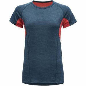 Devold RUNNING MERINO 130 T-SHIRT Női póló, kék, méret
