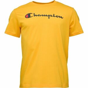 Champion LEGACY Férfi póló, sárga, méret