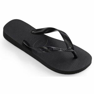 HAVAIANAS TOP Uniszex flip-flop papucs, fekete, méret 35/36