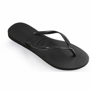 HAVAIANAS SLIM Női flip-flop papucs, fekete, méret 37/38