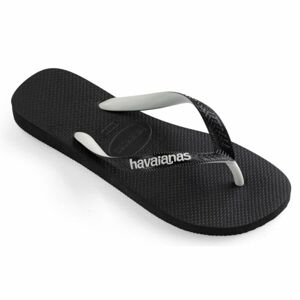 HAVAIANAS TOP MIX Uniszex flip-flop papucs, fekete, méret 39/40