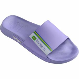 HAVAIANAS SLIDE BRASIL Uniszex papucs, lila, méret 35/36