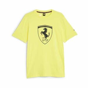 Puma FERRARI RACE Férfi póló, sárga, méret