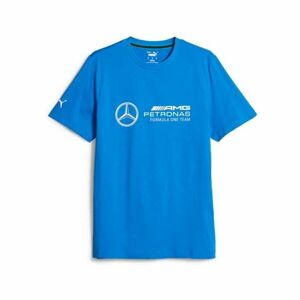 Puma MERCEDES-AMG PETRONAS F1 TEAM ESSENTIALS Férfi póló, kék, méret