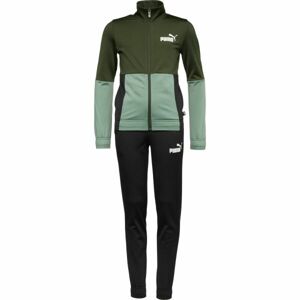 Puma COLORBLOCK POLY SUIT CL B Fiú melegítő szett, sötétszürke, méret