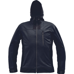 CERVA HUYER SOFTSHELL Férfi softshell kabát, fekete, méret