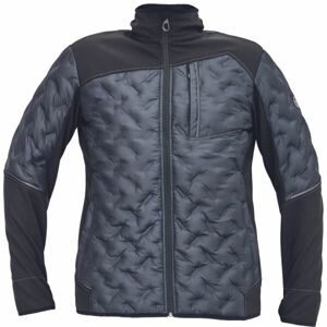 CERVA NEURUM SOFTSHELL Férfi softshell kabát, sötétszürke, méret