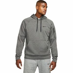Nike THERMA-FIT Férfi pulóver, szürke, méret