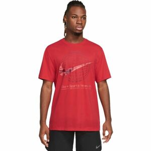 Nike DF TEE WC2 Férfi póló, piros, méret
