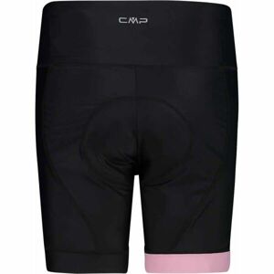 CMP BIKE SHORTS W Női kerékpáros rövidnadrág, fekete, méret