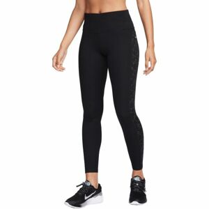 Nike DF FST MR 7/8 TGHT SNL NV Női leggings, fekete, méret