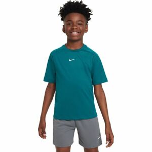Nike DF MULTI SS TOP Fiú póló edzéshez, sötétzöld, méret