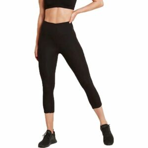BOODY MOTIVATE 3/4 TIGHTS Női legging, fekete, méret