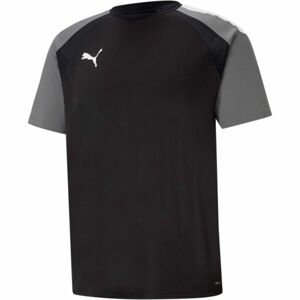 Puma TEAMGLORY JERSEY Férfi futballmez, fekete, méret