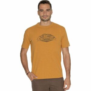 BUSHMAN ELIAS Férfi póló, narancssárga, méret