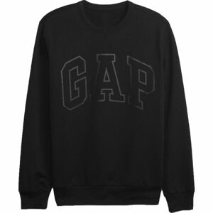 GAP V-LW DB FLEECE Férfi pulóver, fekete, méret